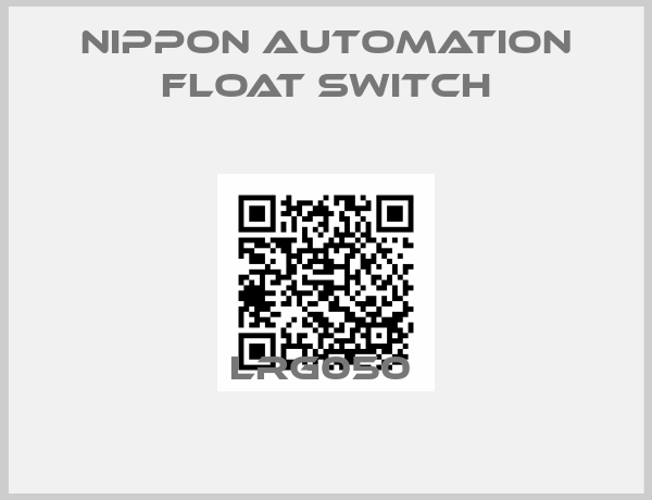 NIPPON AUTOMATION FLOAT SWITCH-LRG050 