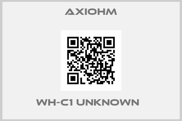 Axiohm-WH-C1 unknown  