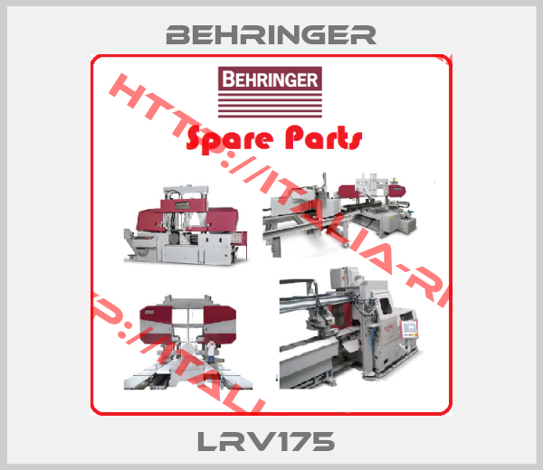 Behringer-LRV175 
