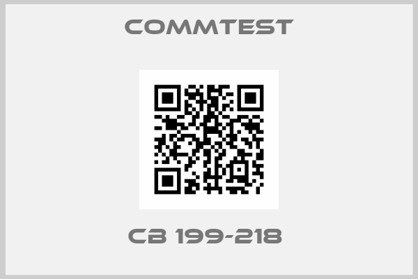 Commtest-CB 199-218 