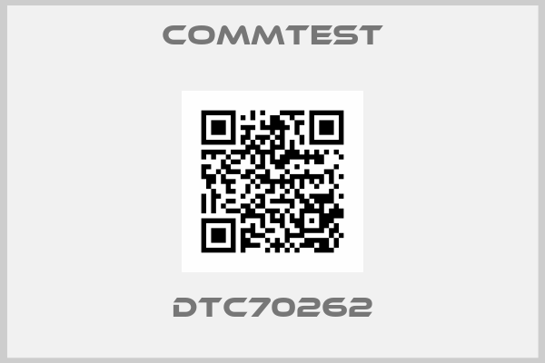 Commtest-DTC70262
