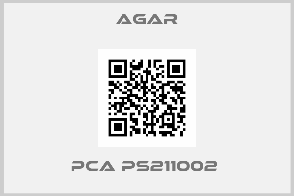 Agar-pca PS211002 