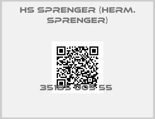 HS Sprenger (Herm. Sprenger)-35185 005 55 