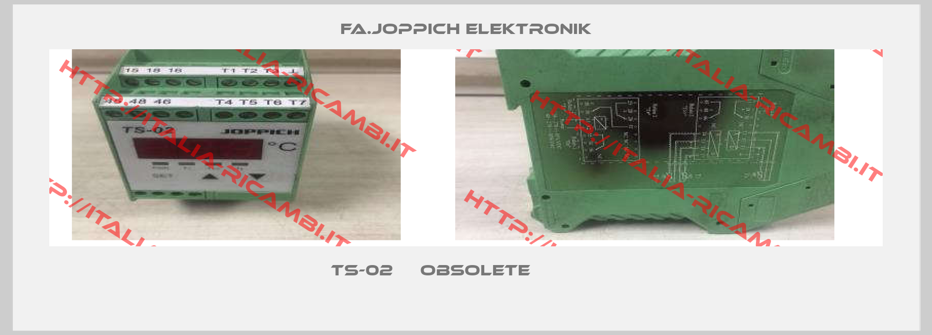 Fa.Joppich Elektronik- TS-02     obsolete              