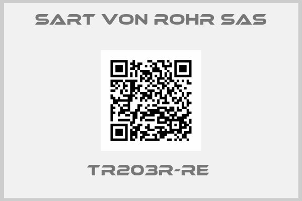Sart Von Rohr SAS-TR203R-RE 