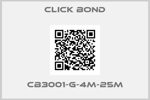 Click Bond-CB3001-G-4M-25M