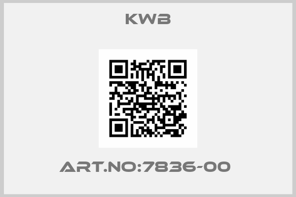Kwb-Art.No:7836-00 