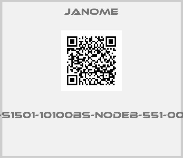 Janome- JP-S1501-10100BS-NODEB-551-0000 