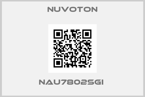 Nuvoton-NAU7802SGI 