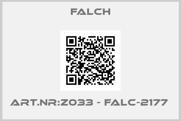 FALCH-art.Nr:z033 - FALC-2177 