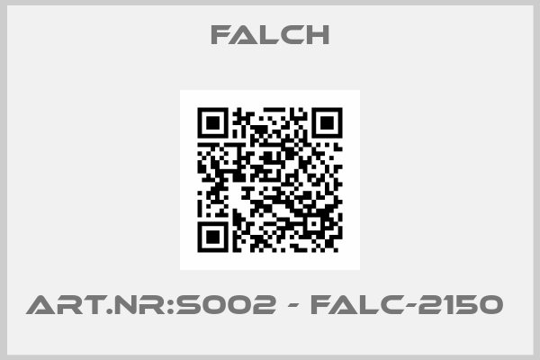 FALCH-art.Nr:s002 - FALC-2150 