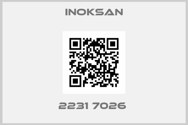 inoksan-2231 7026 