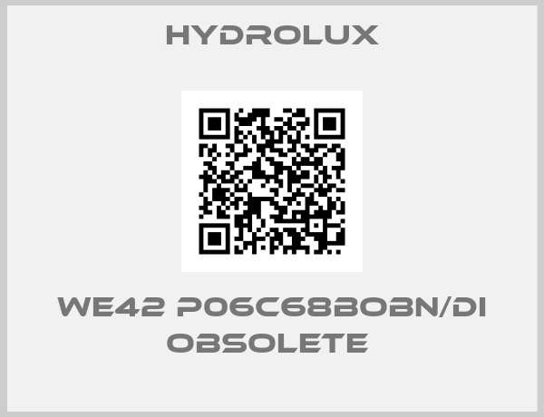 Hydrolux-WE42 P06C68BOBN/DI obsolete 