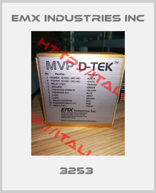 EMX INDUSTRIES INC-3253 
