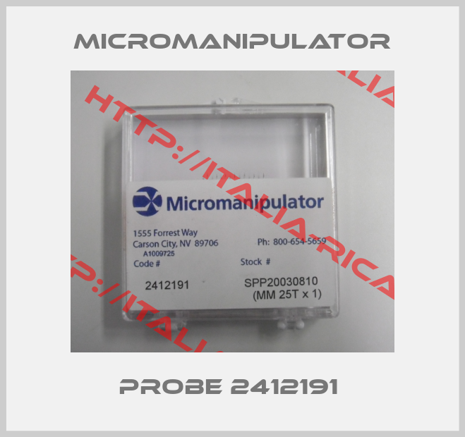 Micromanipulator-Probe 2412191 
