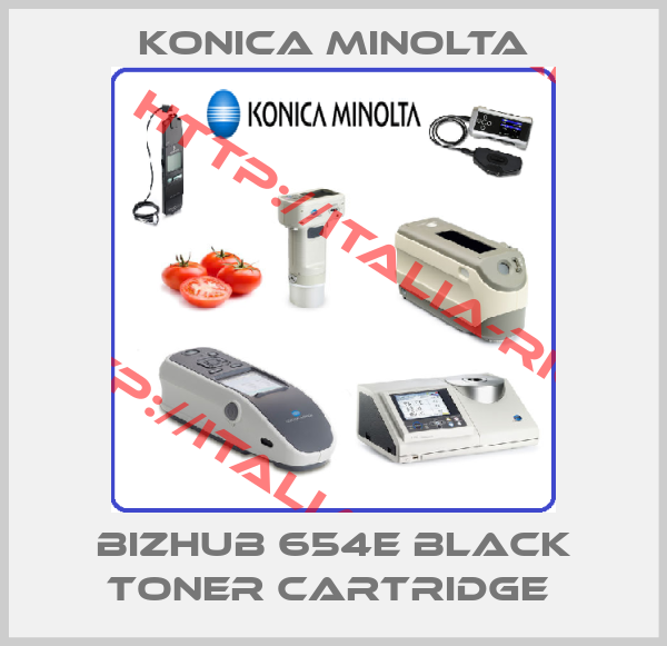 Konica Minolta-Bizhub 654e Black toner Cartridge 