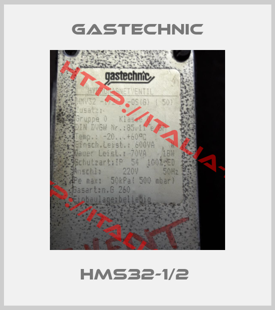Gastechnic-HMS32-1/2 