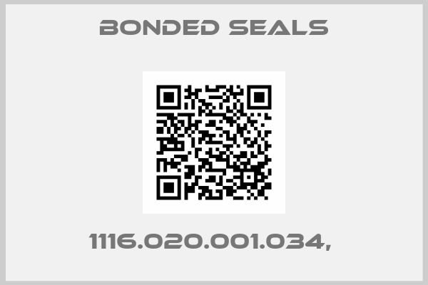 Bonded seals-1116.020.001.034, 