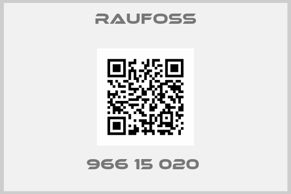 Raufoss-966 15 020 