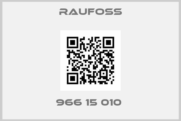 Raufoss-966 15 010 