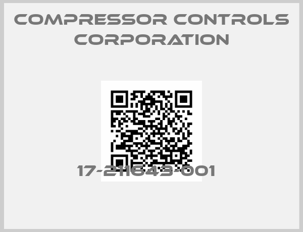 Compressor Controls Corporation-17-211643-001  
