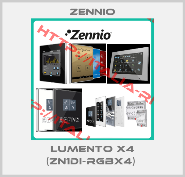 Zennio-Lumento X4 (ZN1DI-RGBX4) 