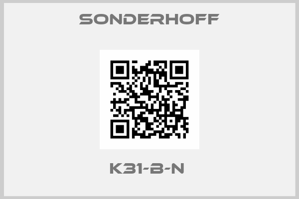 SONDERHOFF-K31-B-N 