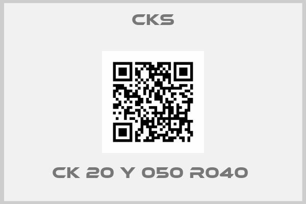 Cks-CK 20 Y 050 R040 