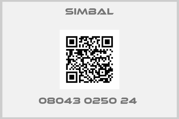 Simbal-08043 0250 24 