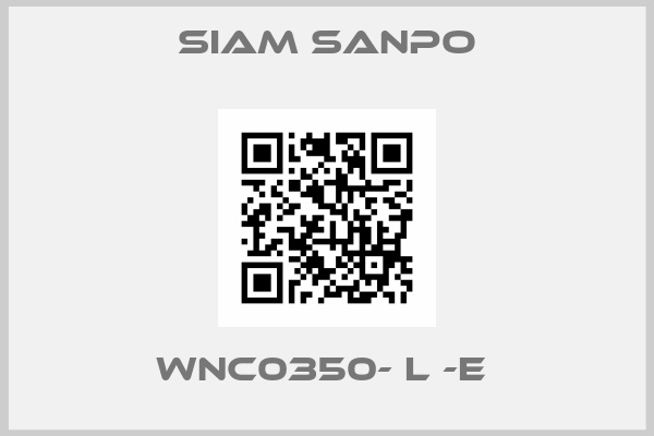 SIAM SANPO-WNC0350- L -E 