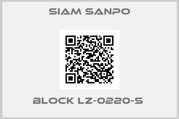 SIAM SANPO-Block LZ-0220-S 