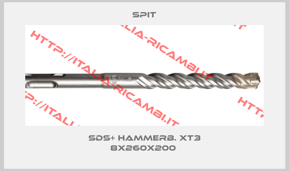 Spit-SDS+ HAMMERB. XT3 8X260X200 