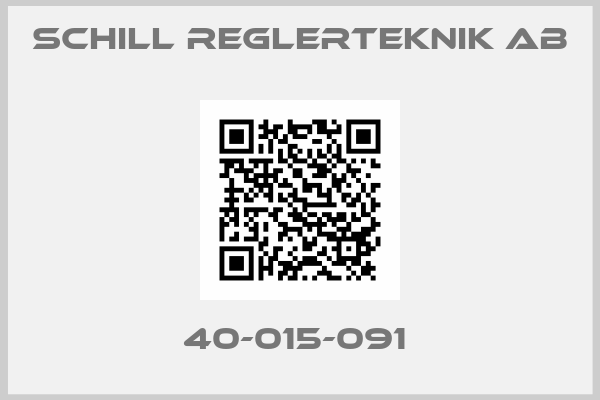 Schill Reglerteknik AB-40-015-091 