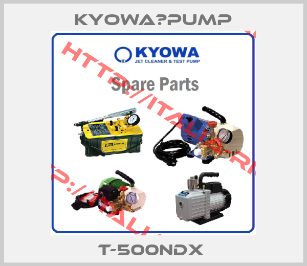 Kyowa　pump-T-500NDX 