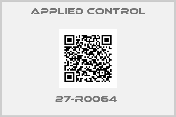 APPLIED CONTROL-27-R0064 