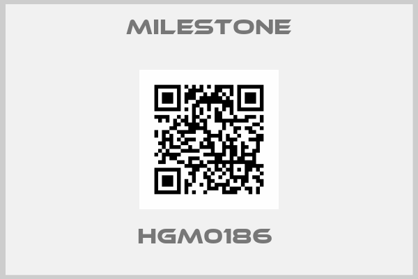 Milestone-HGM0186 