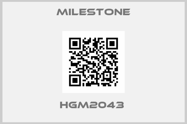 Milestone-HGM2043 