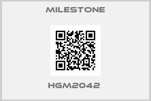 Milestone-HGM2042 