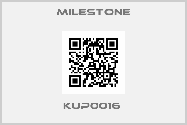 Milestone-KUP0016 