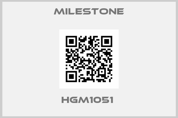 Milestone-HGM1051 