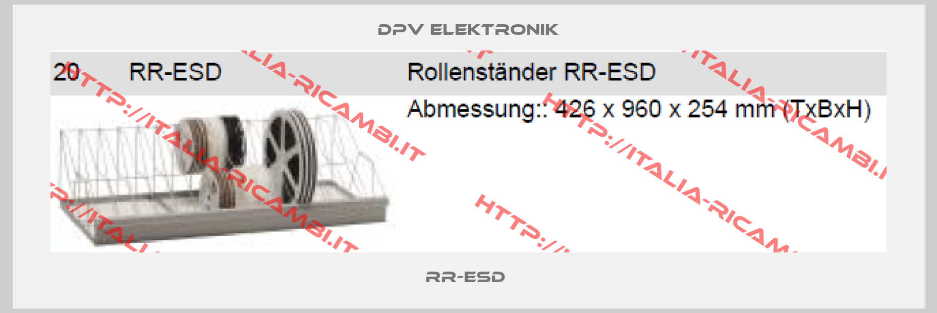 DPV Elektronik-RR-ESD 