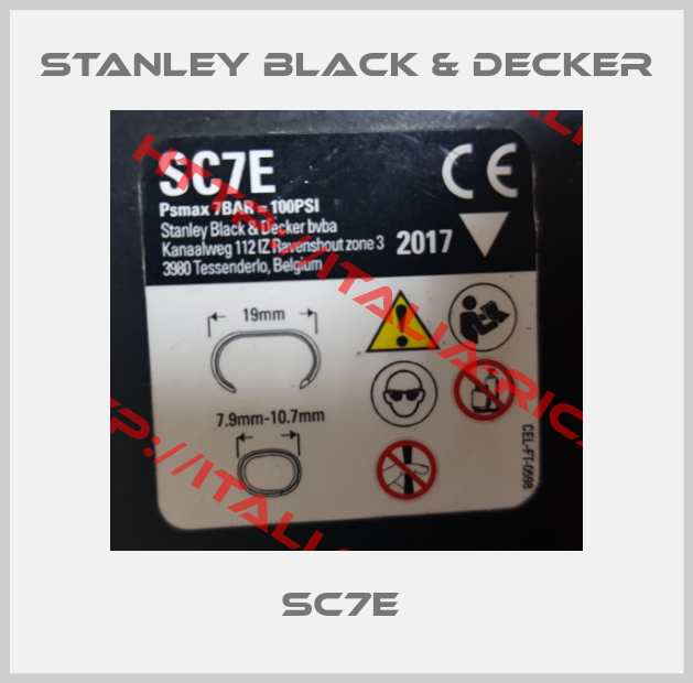 Stanley Black & Decker-SC7E 