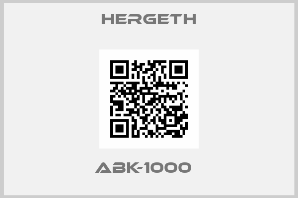 HERGETH-ABK-1000  