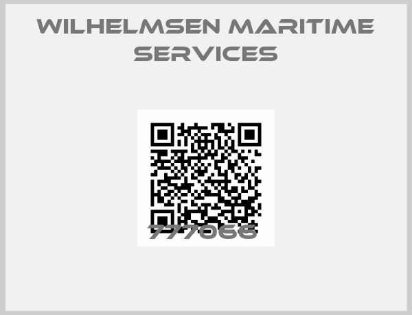 Wilhelmsen Maritime Services-777066 
