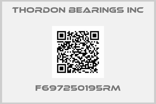 Thordon Bearings Inc-F697250195RM