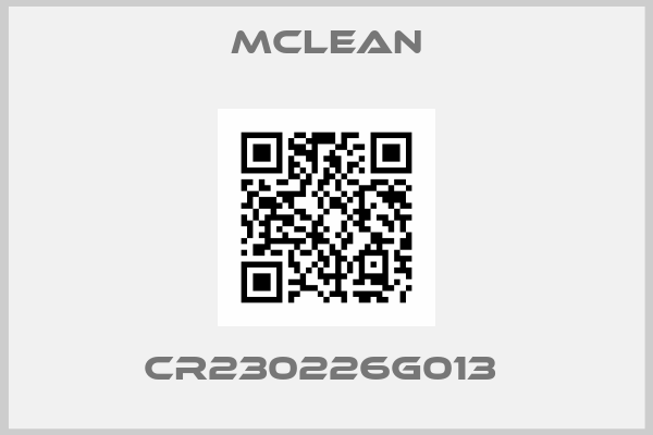 Mclean-CR230226G013 