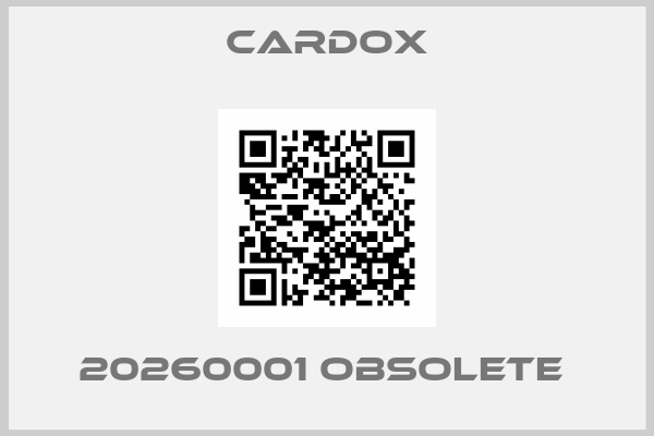 Cardox-20260001 obsolete 