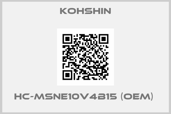 Kohshin-HC-MSNE10V4B15 (OEM) 