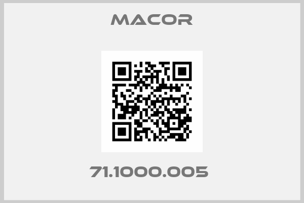 MACOR-71.1000.005 