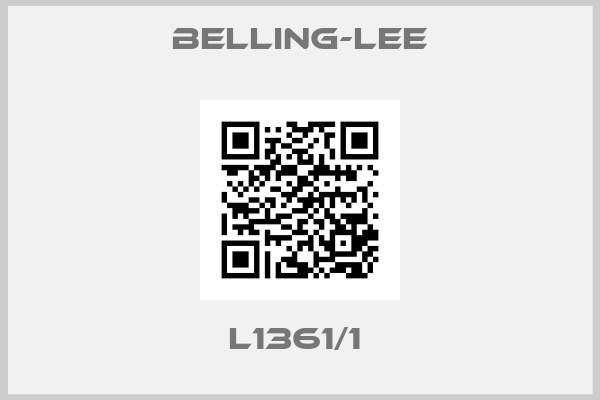 Belling-lee-L1361/1 